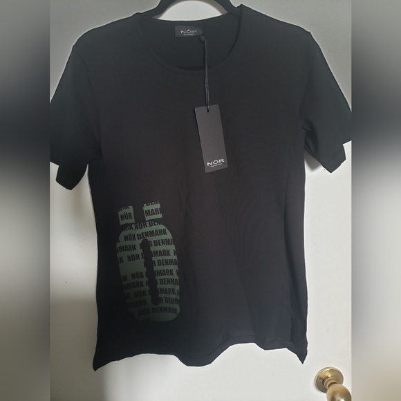 New NÖR Denmark cotton t-shirt, size EUR 40/L, US 12. - Picture 3 of 6